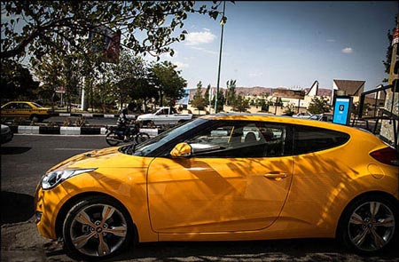 جولان لوکس ترین خودروهای وارداتی پلاک موقت در پایتخت