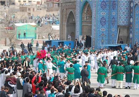 رسوم عید نوروز در افغانستان, سفره هفت‌سین