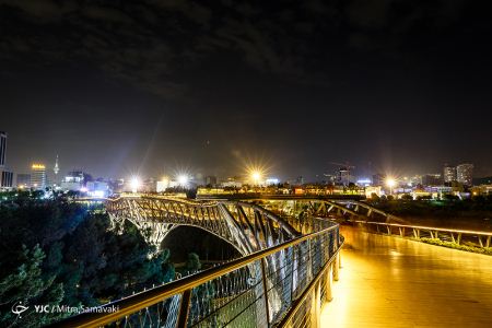 عکس های تماشایی از بوستان آب و آتش و پل طبیعت در تهران