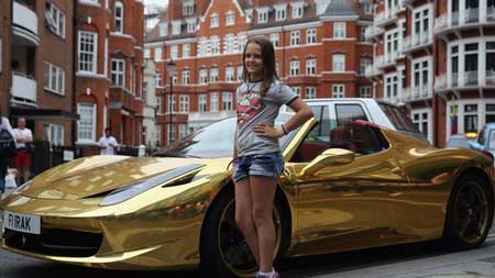 تصاویری از ماشین های ارزشمند و گران در لندن