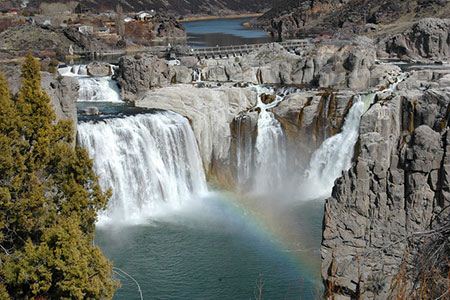 عکس های طبیعت زیبا و شگفت انگیز آبشارهای آمریکا