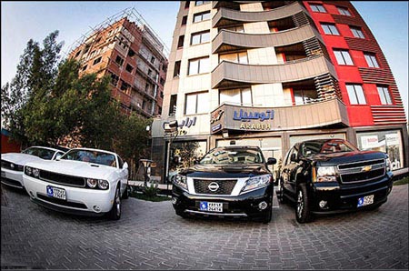 جولان لوکس ترین خودروهای وارداتی پلاک موقت در پایتخت