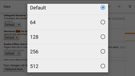 سیستم عامل اندروید, افزایش کارایی مرورگر کروم
