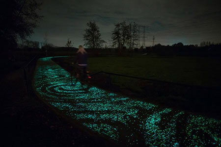 , جاده‌ی شب‌تاب مخصوص دوچرخه سواری در هلند + تصاویر