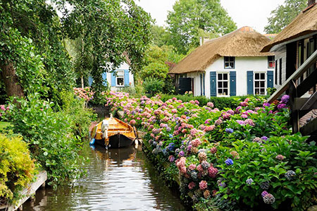روستای رویایی در هلند گیتورن