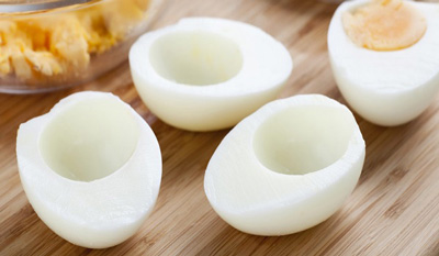 کلسترول تخم مرغ , مضرات سفیده تخم مرغ 