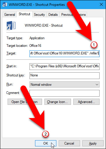 تنظیمات ورد , آموزش کار با نرم‌افزار Microsoft Word 