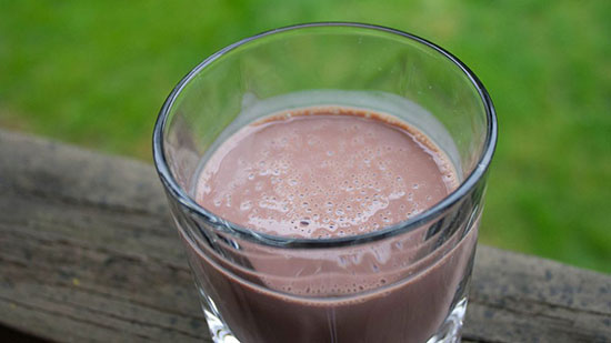 شیر کاکائو یک منبع غنی پروتئین
