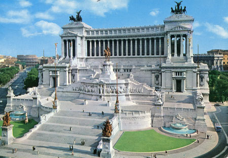 شهر رم,فهرست جاذبه‌های گردشگری در رم,بنای یادبود ویکتور امانوئل