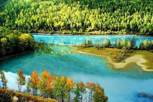 عکس های طبیعت زیبا و تماشایی دریاچه های چین