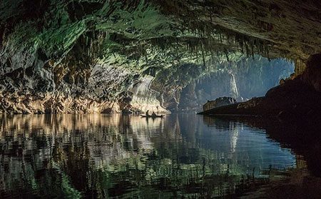 سفر به تماشای ژرفای شگفت‌انگیز غار نورد+تصاویر