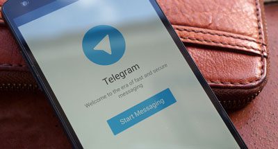 سنجاق کردن در تلگرام