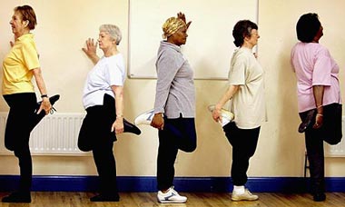 تمریناتی ویژه افراد مسن برای افزایش تعادل