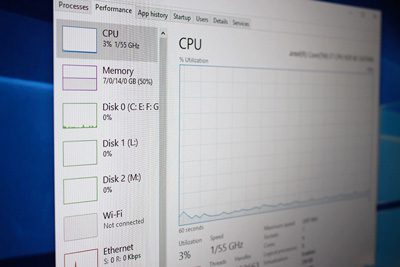 کاهش مصرف CPU در ویندوز 10