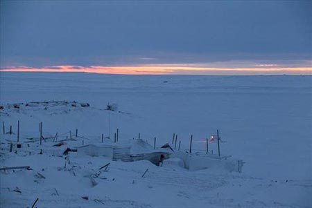 جزیره دیکسون جزیره‌ای یخ زده در روسیه