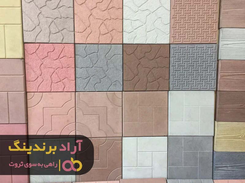 موزاییک پلیمری طرح چوب اصفهان